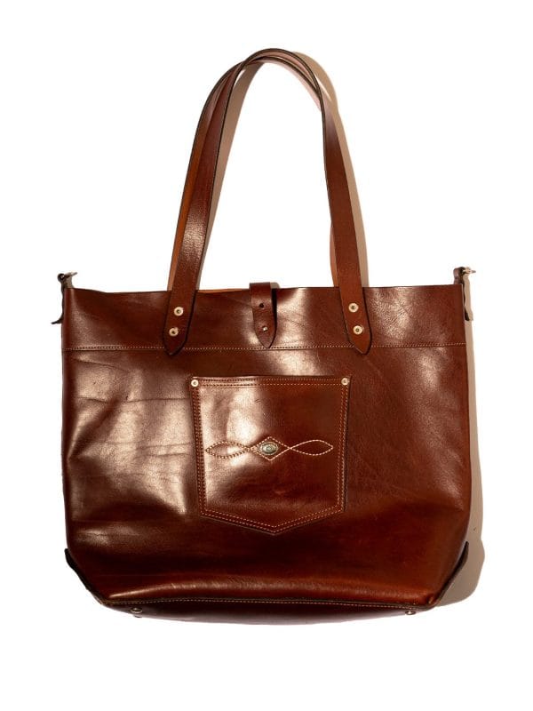 Nr WESTERN - BROWN LEATHER BAG