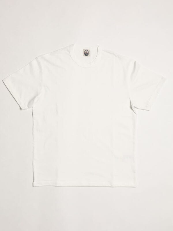 STEVE - WHITE COTTON T.SHIRT