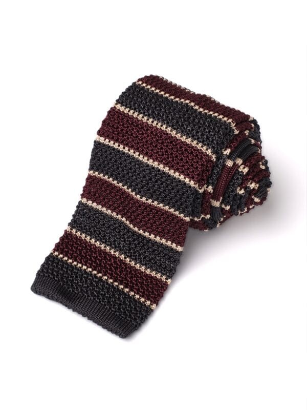 Fumo&Bordeaux – KNITTED TIE