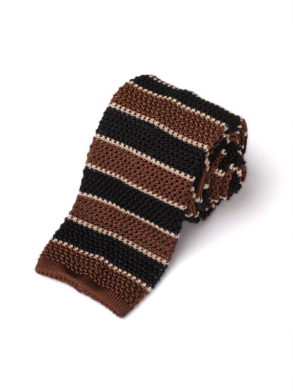 Marrone&Nero – KNITTED TIE