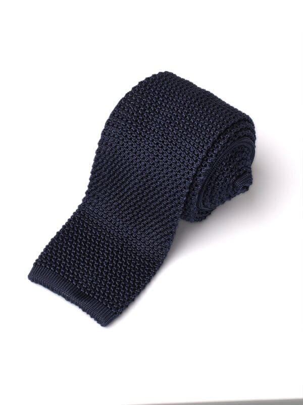 Navy – KNITTED TIE