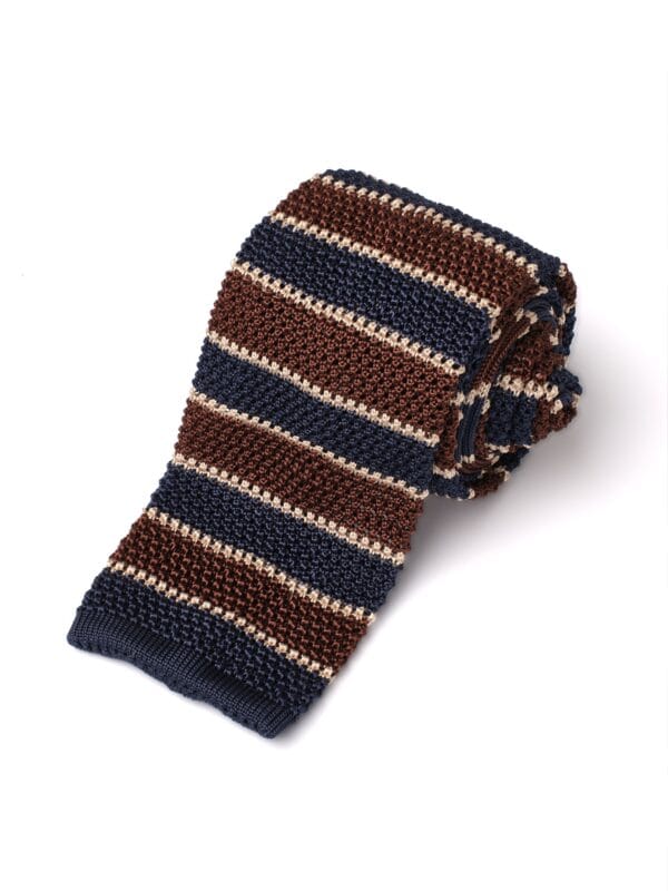 Blu&Marrone – KNITTED TIE