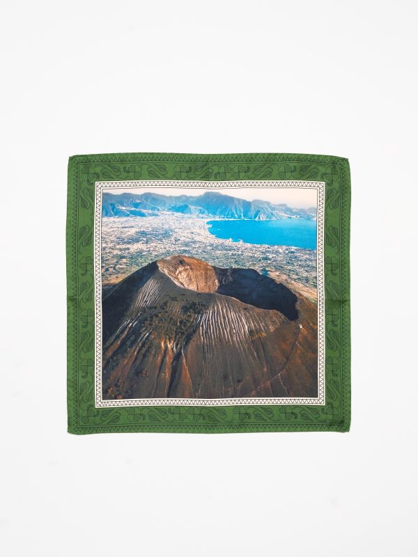 Vesuvio – Handmade Neapolitan Pocket Square