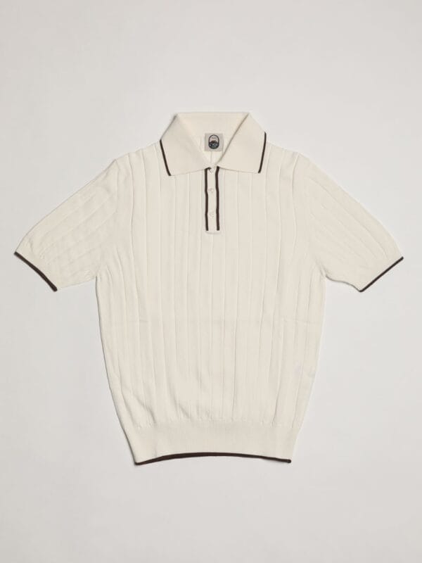 Megaride – MERINGA RIBBED COTTON POLO