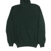 Front view of the NR NAPOLI JEAN green rollneck sweater with English rib knitting, long sleeves and ribbed cuffs and hem.
