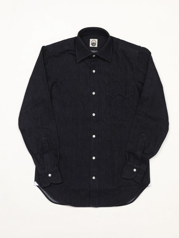 Carlo - DARK HEAVYWEIGHT DENIM SHIRT