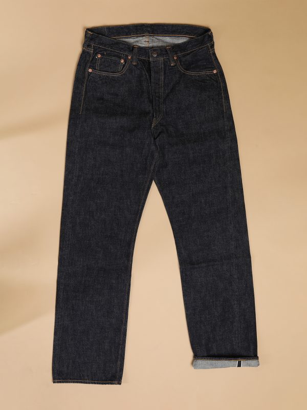 NR Napoli × FullCount 1101NR Reworked Selvedge Denim – One Wash