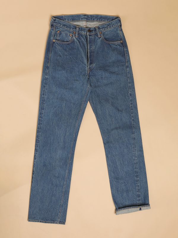 NR Napoli × FullCount 1101NRHW Reworked Selvedge Denim – Hard Wash
