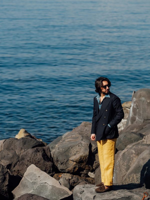 double breasted jacket Naples tailored fit NR Napoli DIONE