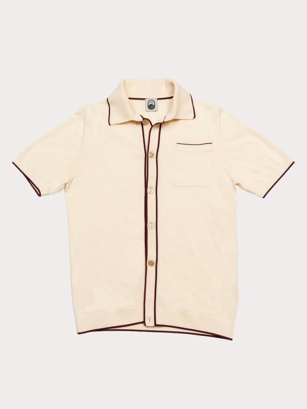 Riviera - Panna Cotton Knit Cardigan