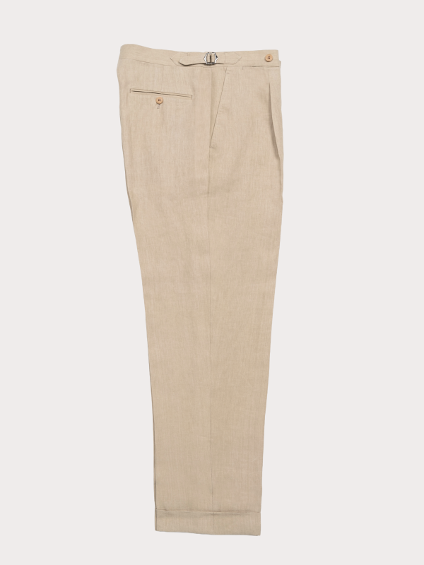NRP Mod. 1 – Sand Beige Linen Trouser