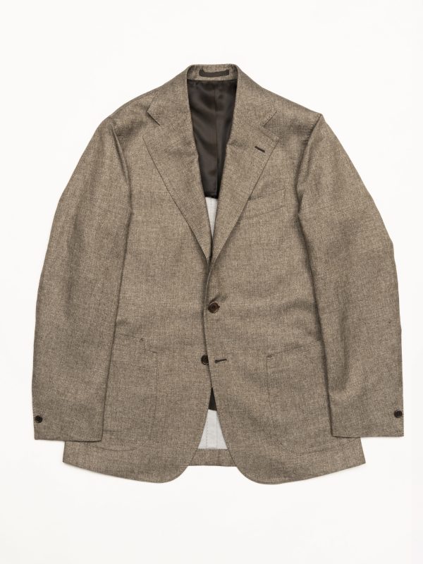 NEAIRA Jacket – Olive Herringbone Mélange