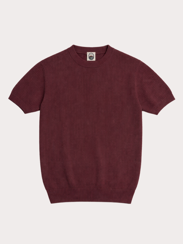 Baia – Opium Cotton Crochet Knit T-Shirt